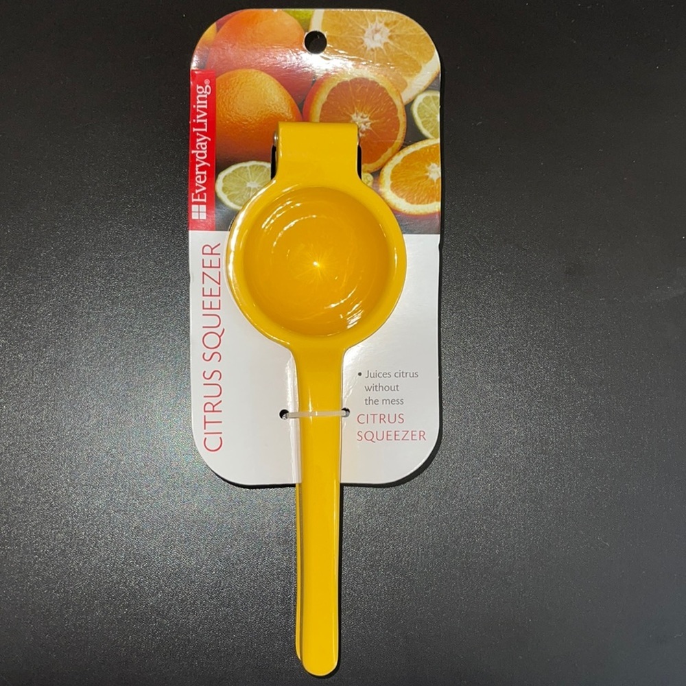 Everyday Living Citrus Squeezer Yellow